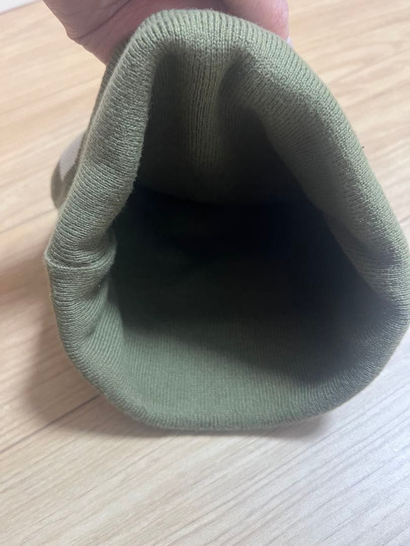 Supreme Big Logo Beanie オリーブ