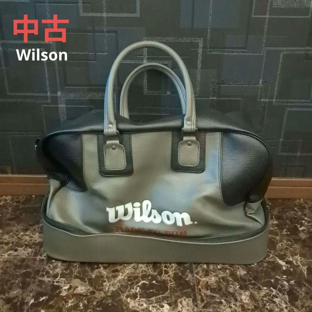 ウィルソン ボストンバッグ レザー ヴィンテージ 希少 レア 中古