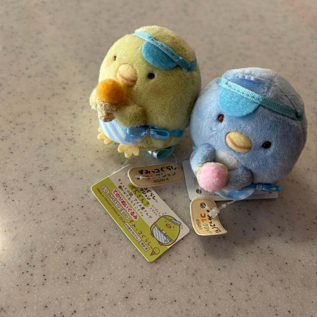 すみっコぐらし てのりぬいぐるみ ぺんぺんアイスクリーム