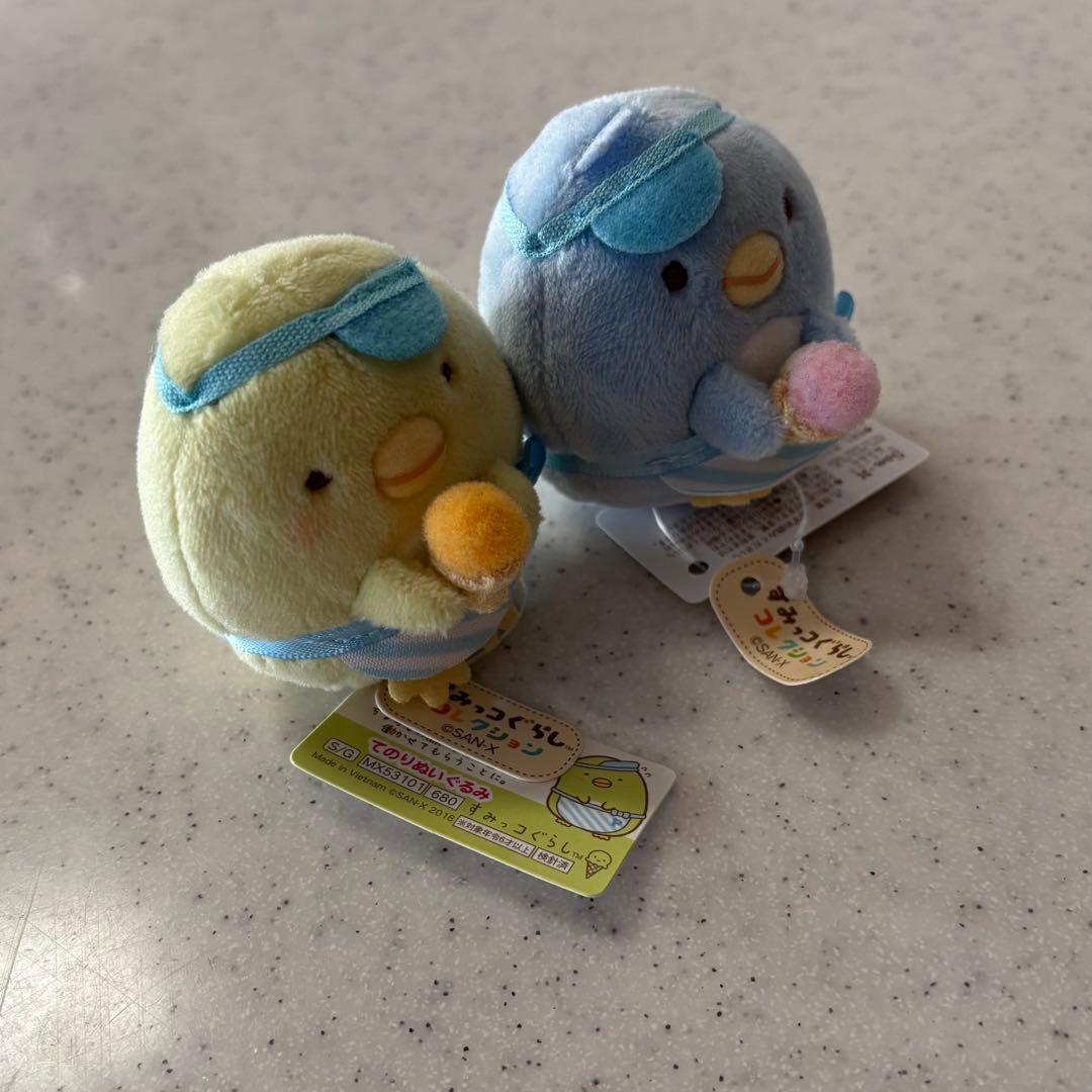 すみっコぐらし てのりぬいぐるみ ぺんぺんアイスクリーム