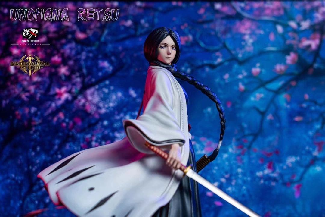 BLEACH 黒衣少年図 卯ノ花 烈 ガレージキット スタチュー③