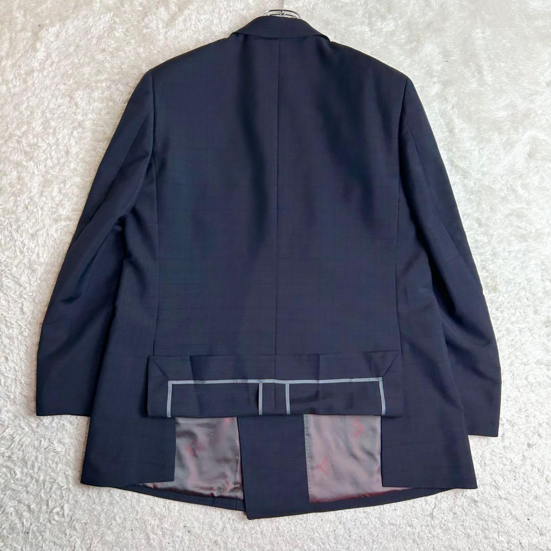 dunhill カスタムメイド シャドーチェック ダブルスーツ セットアップ