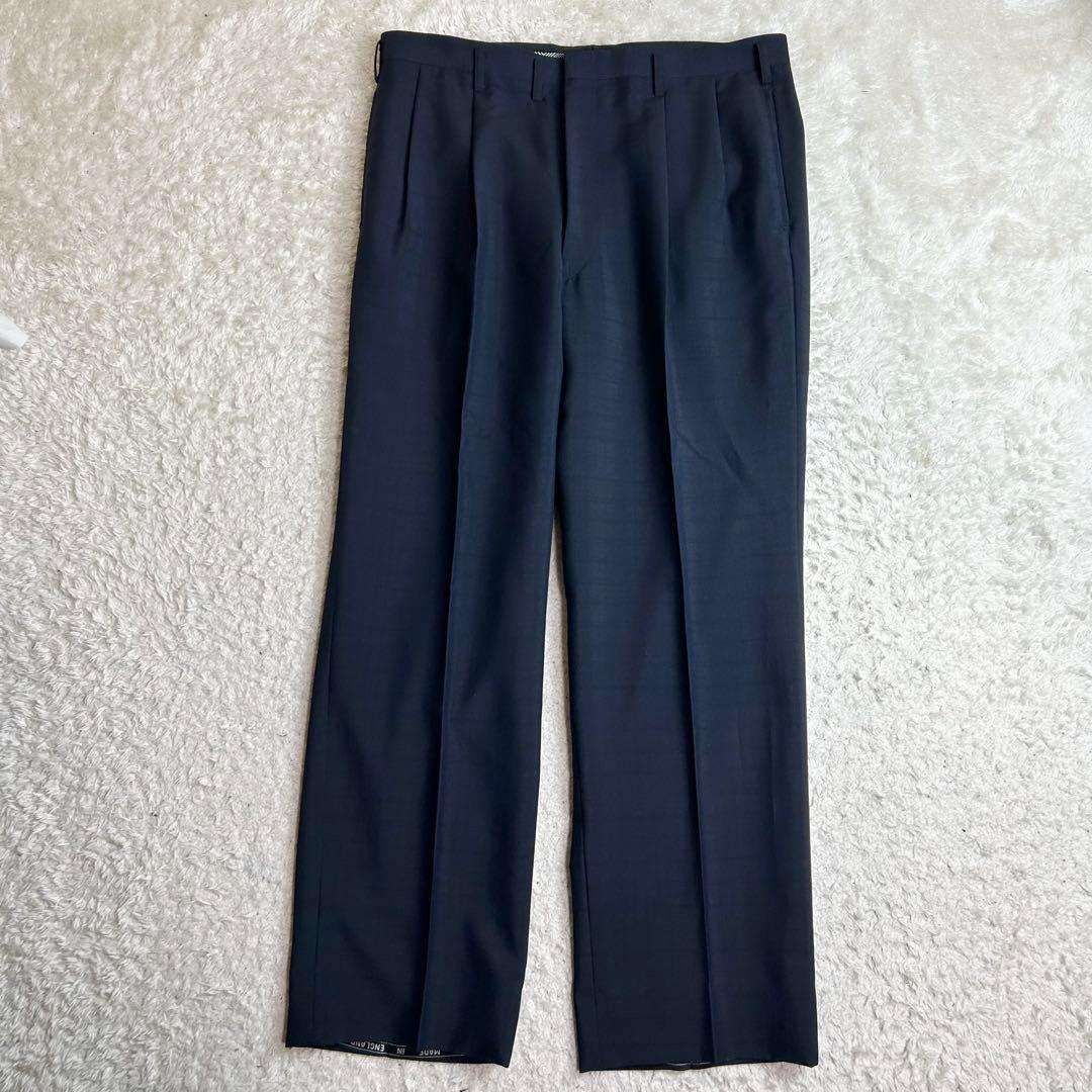 dunhill カスタムメイド シャドーチェック ダブルスーツ セットアップ