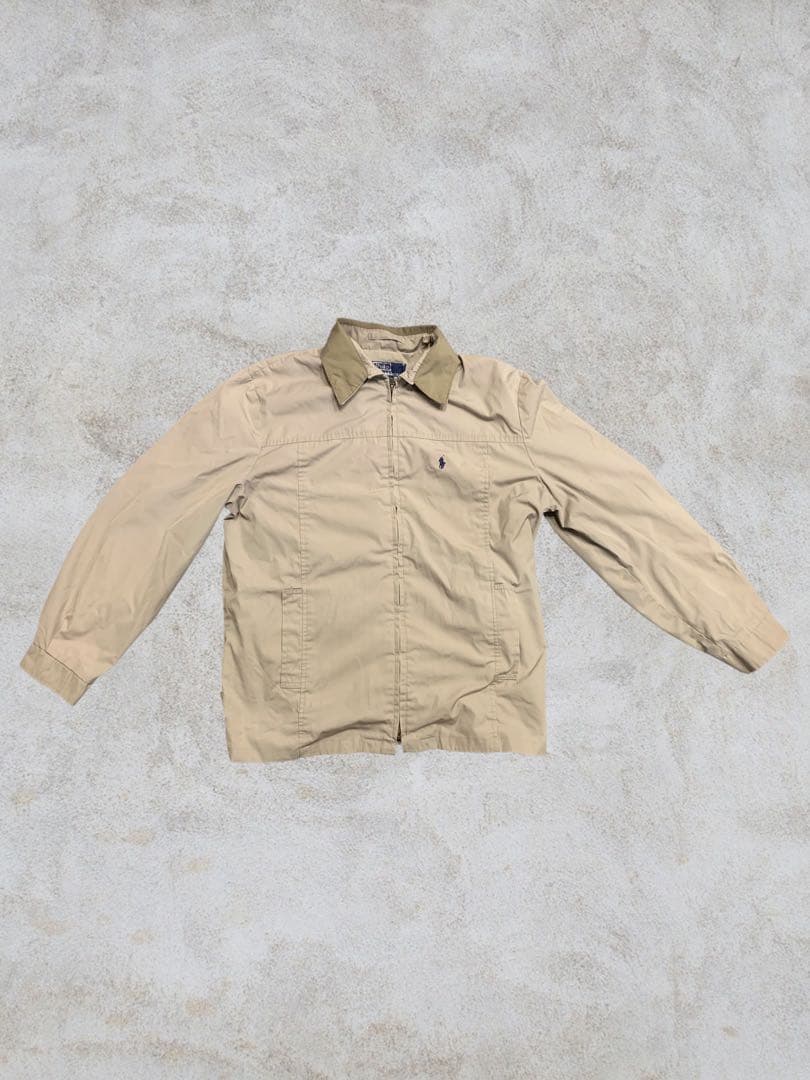 【ヨッシー】ラルフローレン スイングトップ XL 襟コーデュロイ