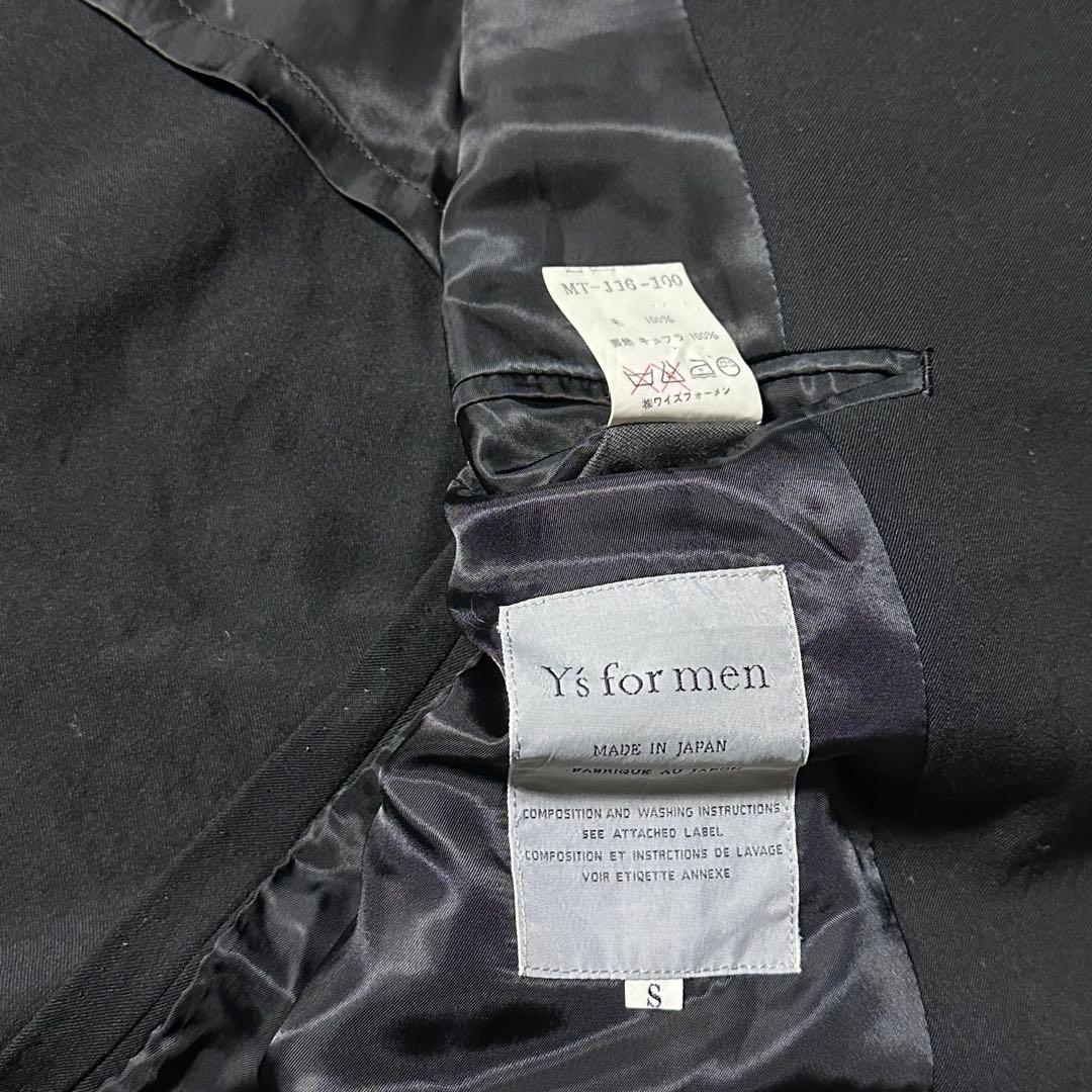 Y's for men 90s ウールギャバ セットアップ 黒 s
