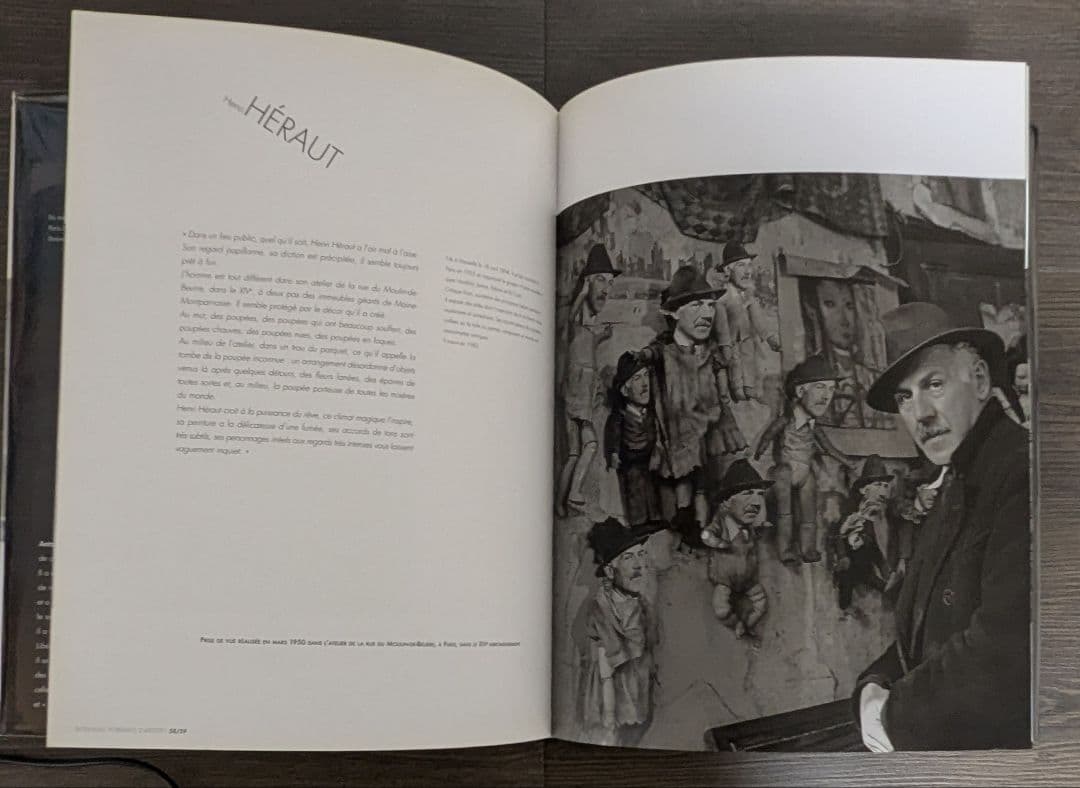 洋書　DOISNEAU: PORTRAITS D'ARTISTES