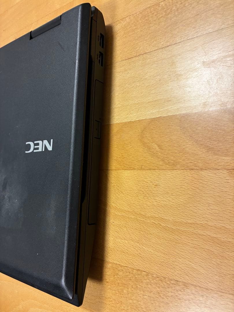 【ジャンク品】　NEC ノートPC 日本語キーボード　アダプター付き　パソコン