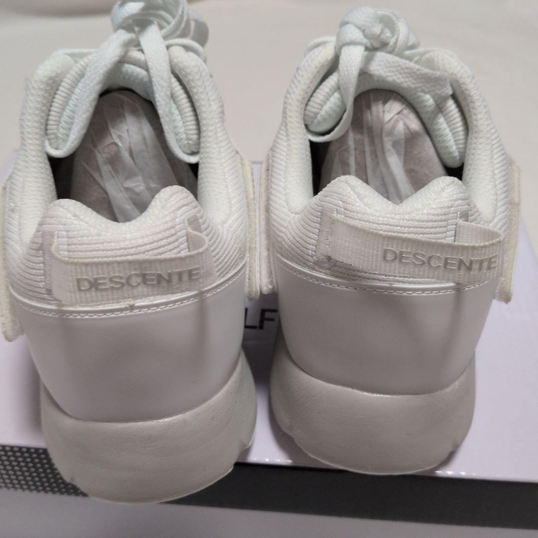 デサント　ゴルフシューズホワイト サイズ 24.5cm　新品　未使用