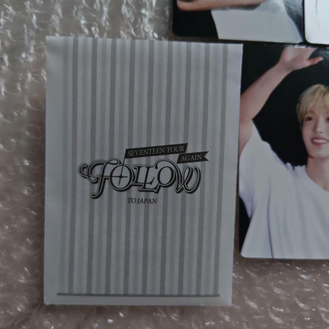 seventeen follow AGAIN to JAPAN DVDトレカ