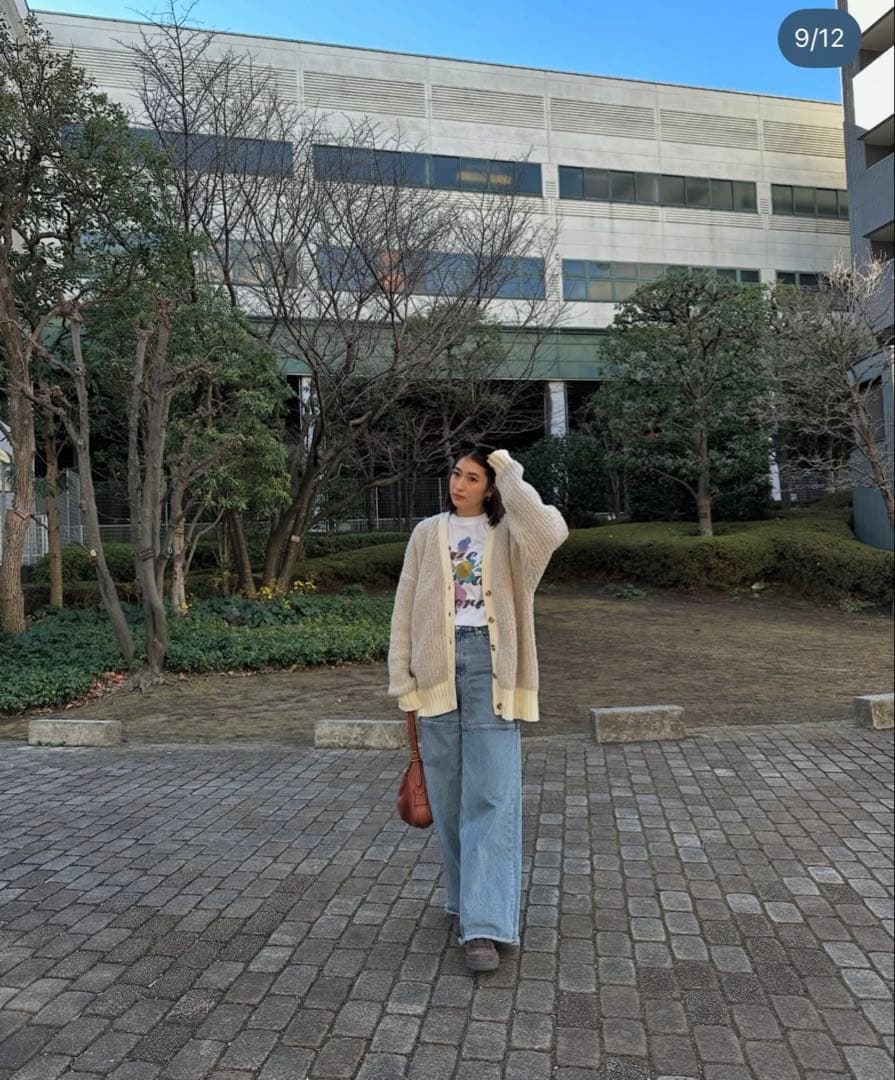 YOOU デニム　有末麻祐子さん着用