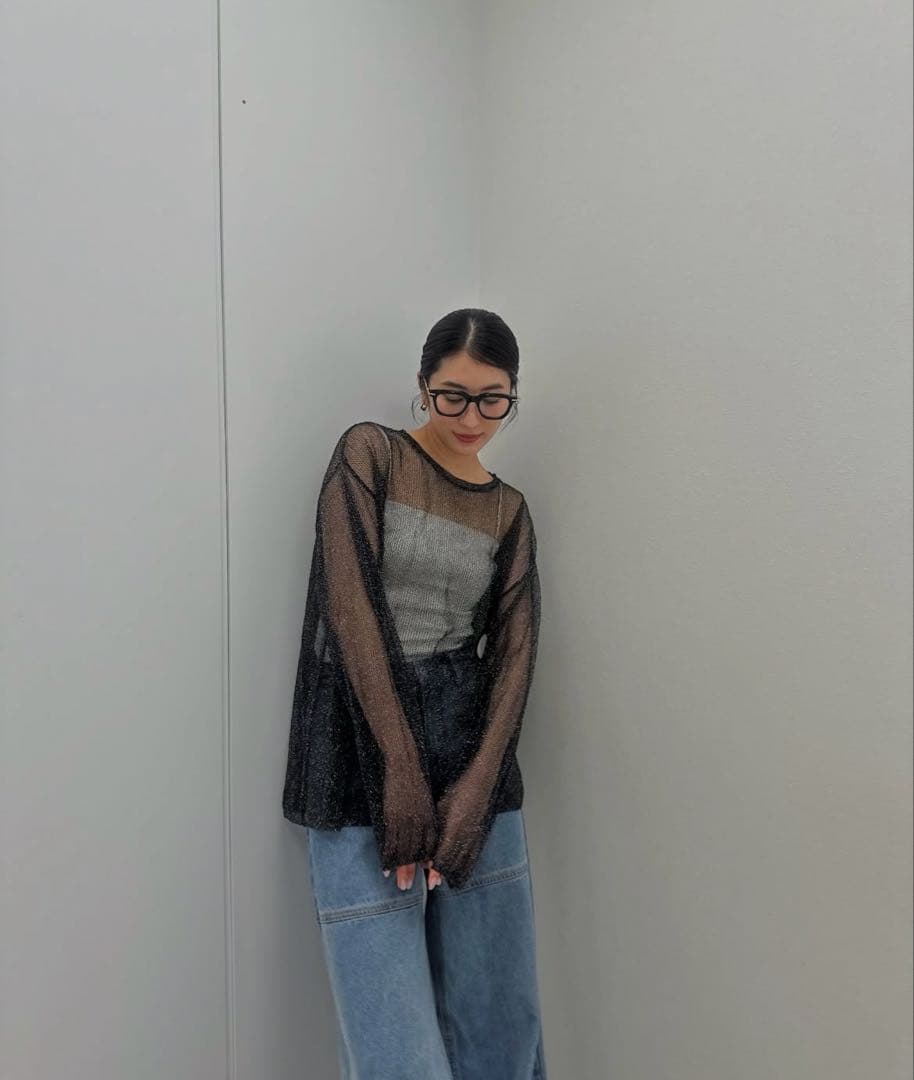 YOOU デニム　有末麻祐子さん着用