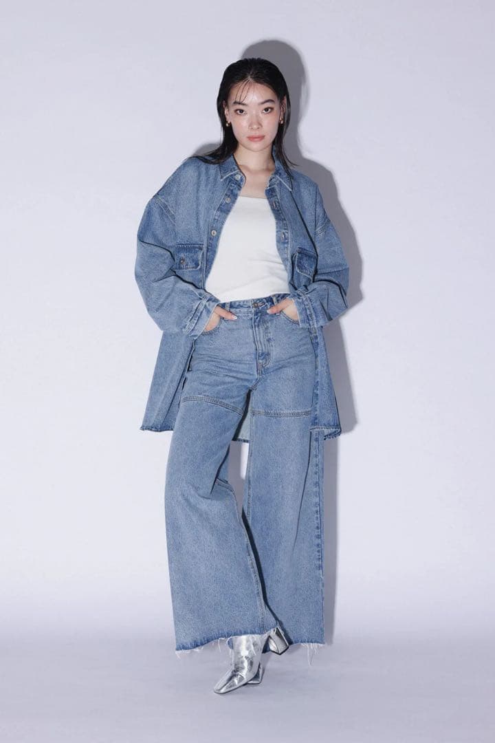 YOOU デニム　有末麻祐子さん着用