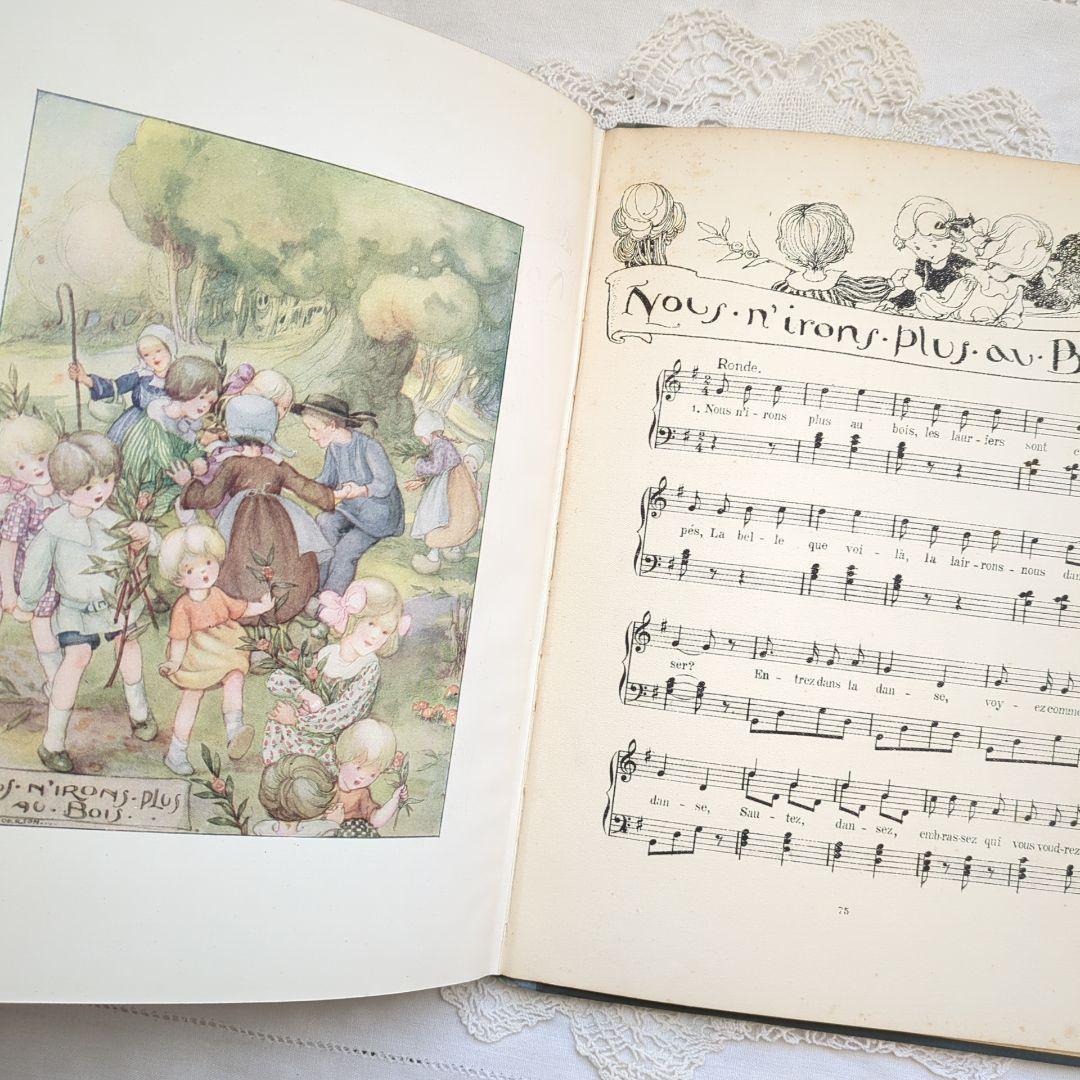 稀少1910アンティーク絵本 アンアンダーソン 洋書 児童書 ヴィクトリアン