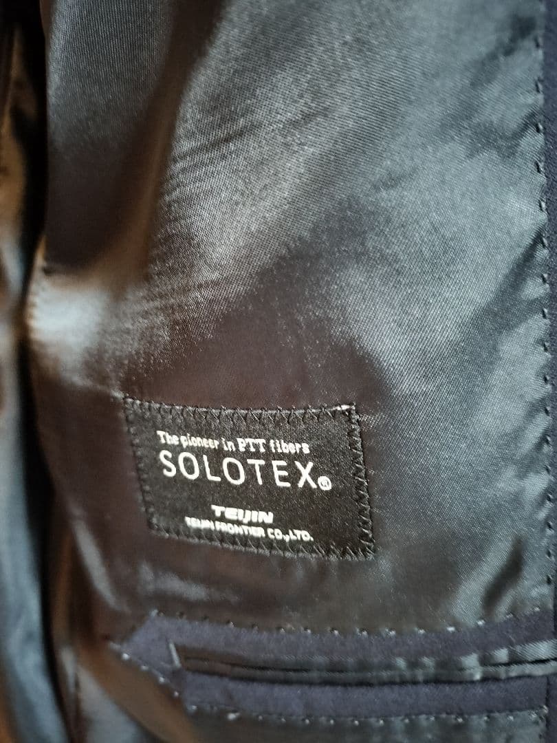 《数回着用》美品 テイジンメンズ銀座SOLOTEXスーツ