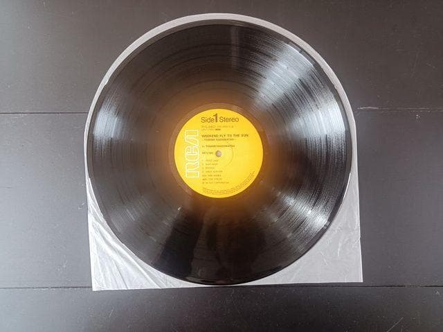 角松敏生　WEEKEND FLY TO THE SUN LP RAL-8802