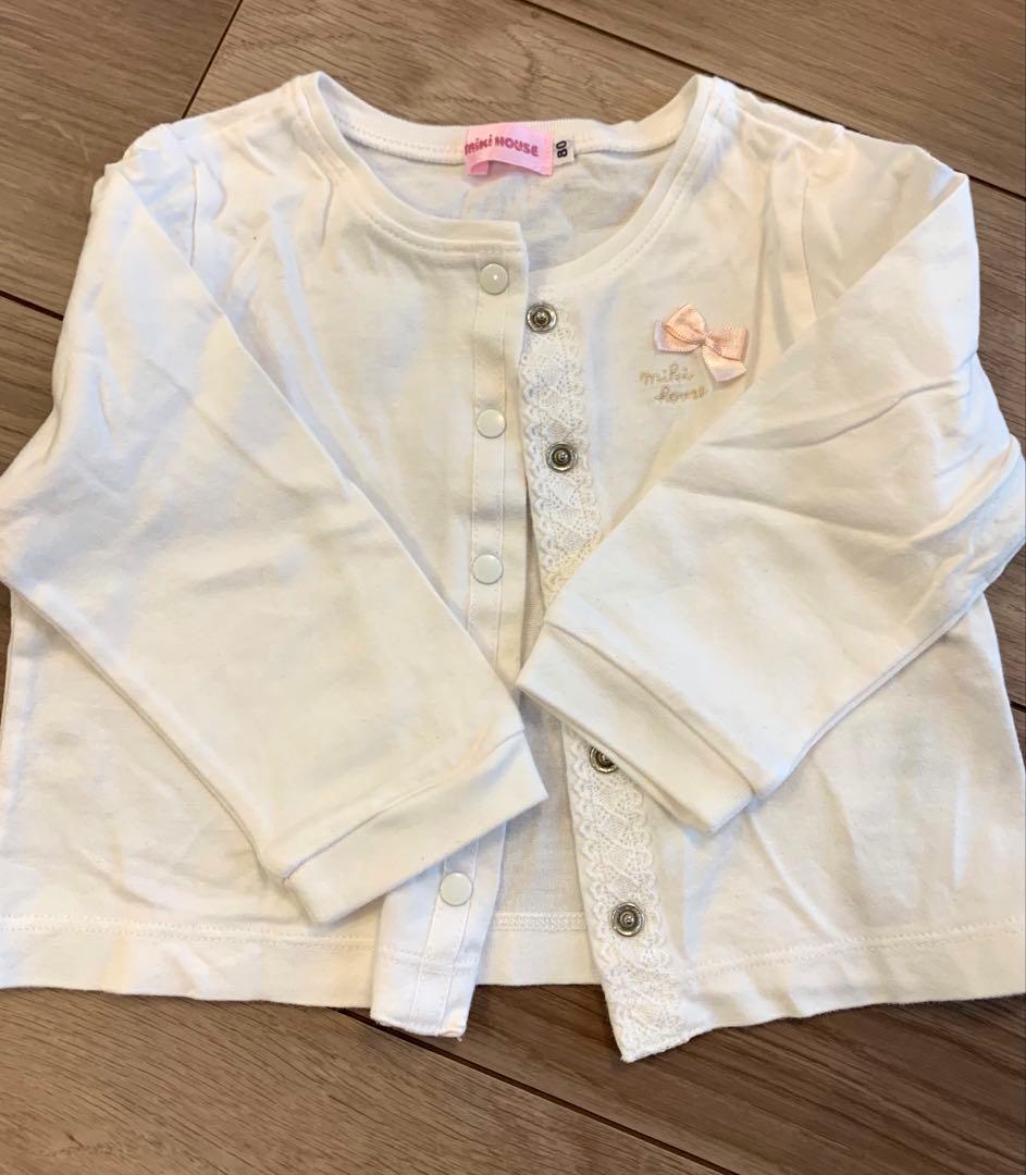 ミキハウス 80 90 サイズ　8点セット　春夏女の子