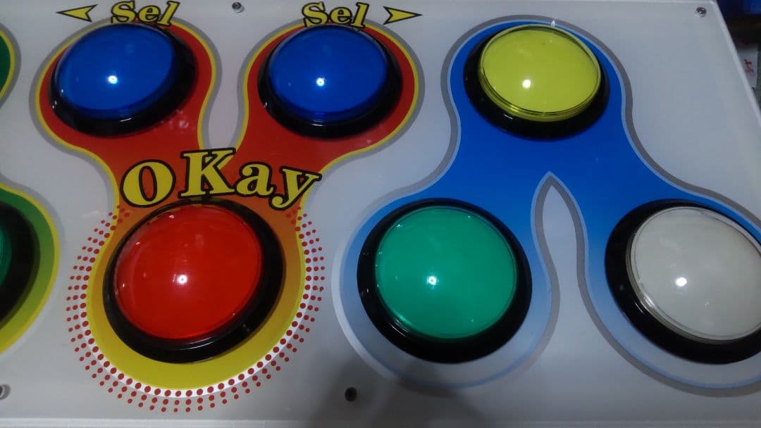 ポップンミュージック 玄武 コントローラー 静音化他カスタム 完動品 GENBU
