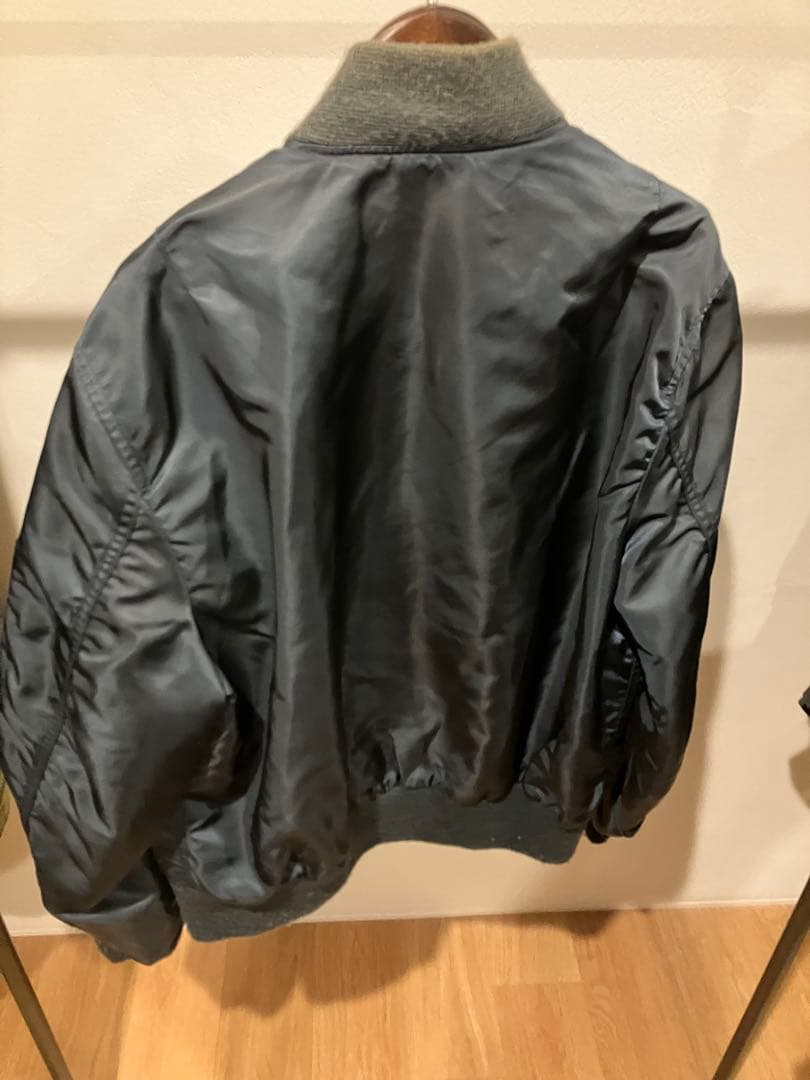 希少 USA製 スピワック l2b L-2B フライトジャケット 40 ネイビー