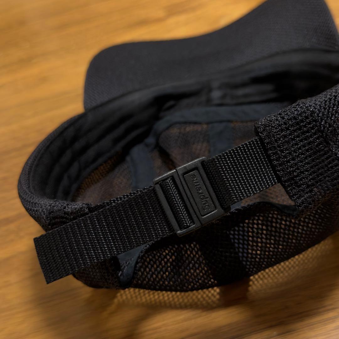 帽子 Supreme Mesh Cordura Camp Cap Black