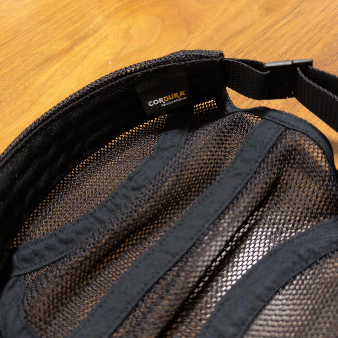 帽子 Supreme Mesh Cordura Camp Cap Black