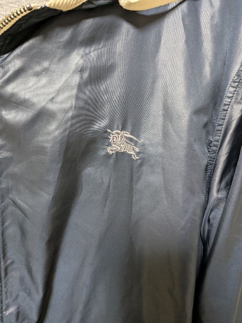 レア 希少 BURBERRY BLACK LABEL リバーシブルパーカーМ