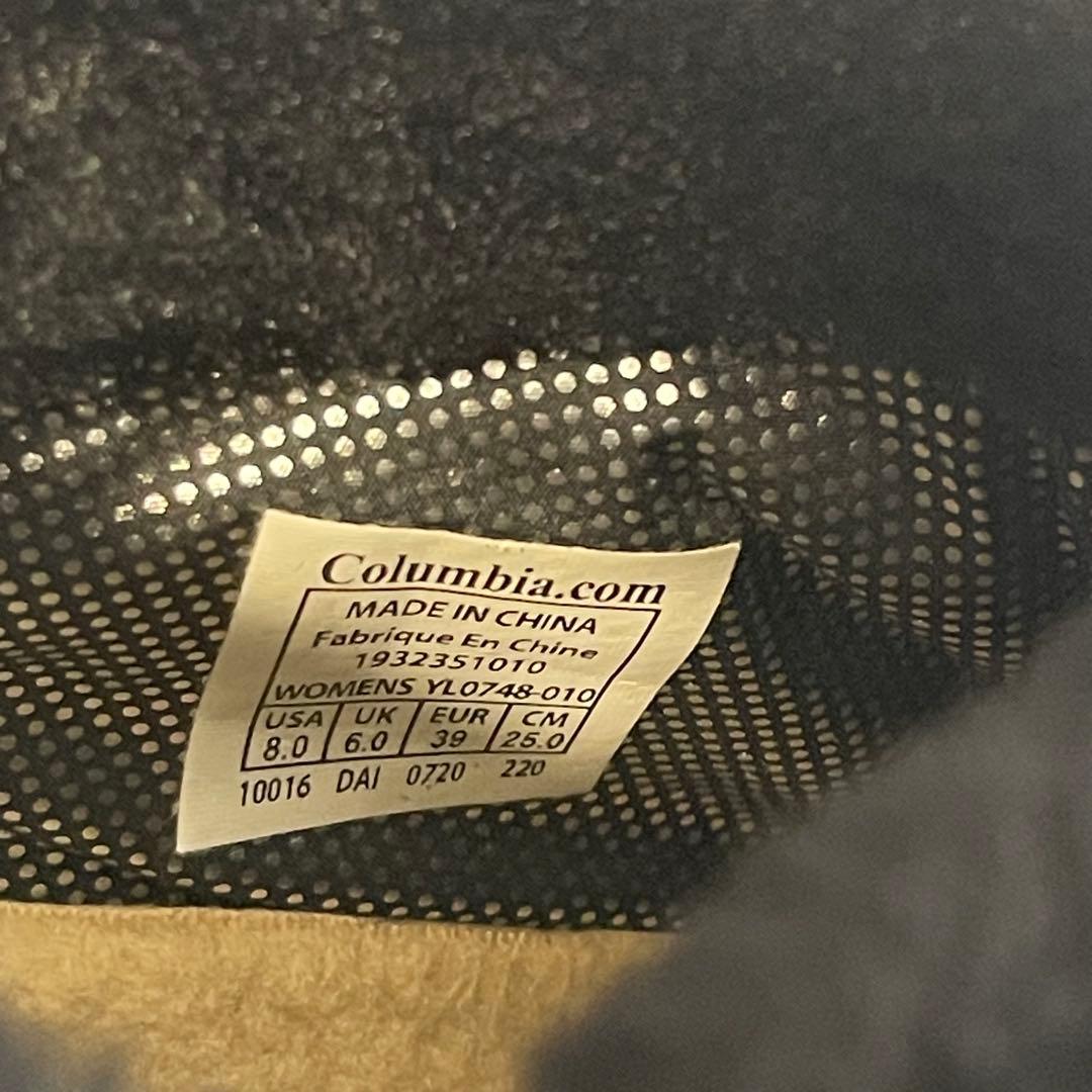【美品】Columbia / コロンビア ショートブーツ 25cm