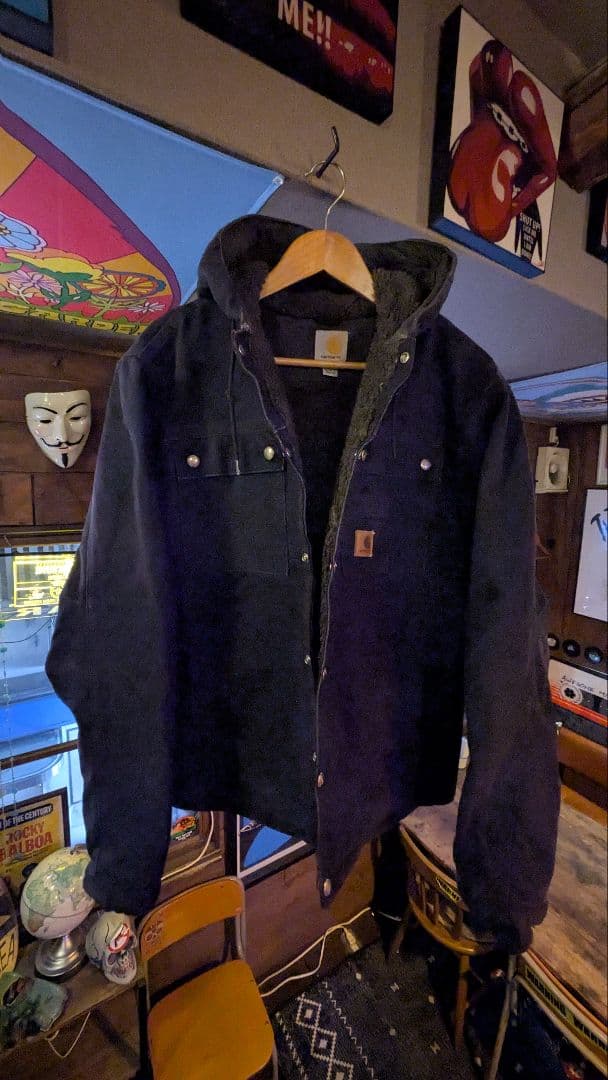 Carhartt アクティブジャケット サイドストーンボアフードジャケット