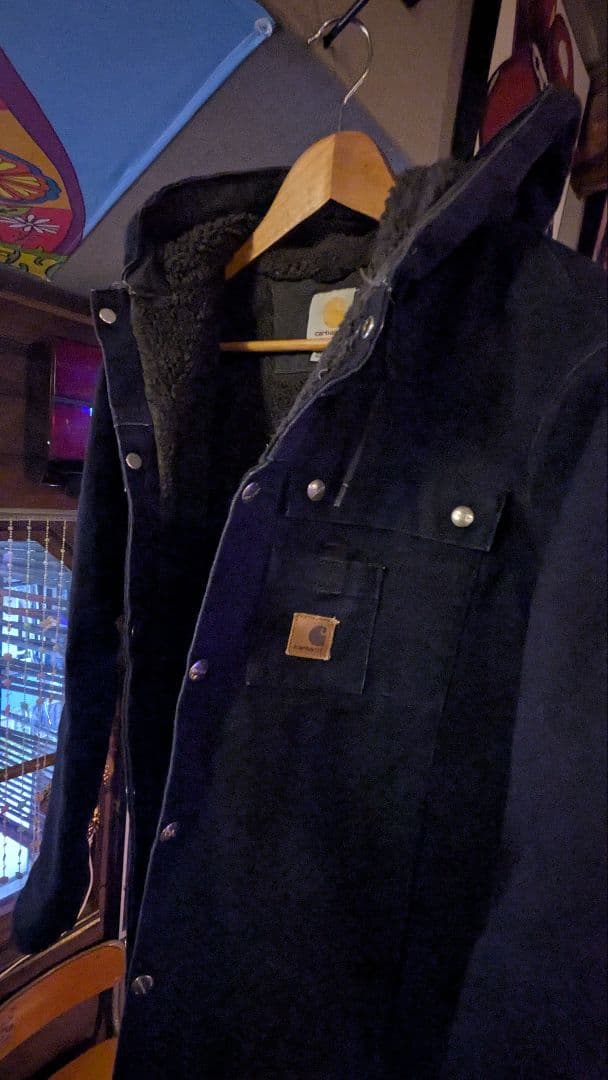 Carhartt アクティブジャケット サイドストーンボアフードジャケット