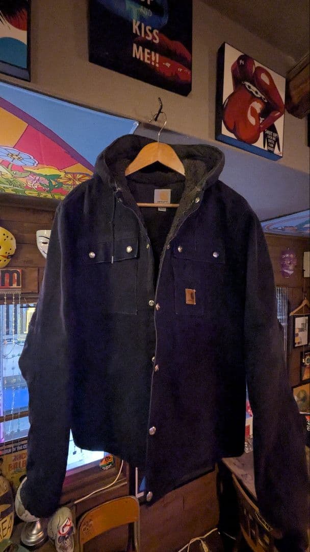 Carhartt アクティブジャケット サイドストーンボアフードジャケット