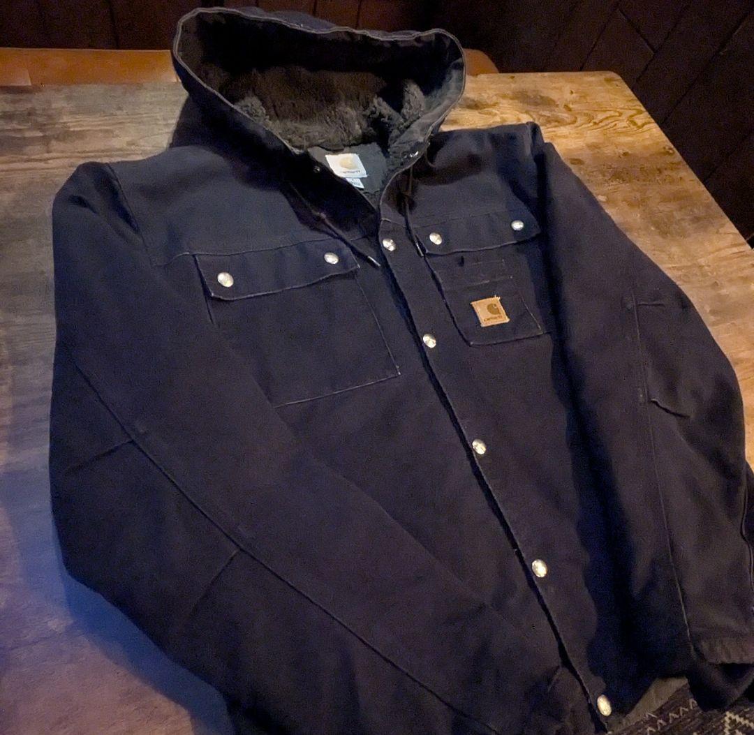 Carhartt アクティブジャケット サイドストーンボアフードジャケット