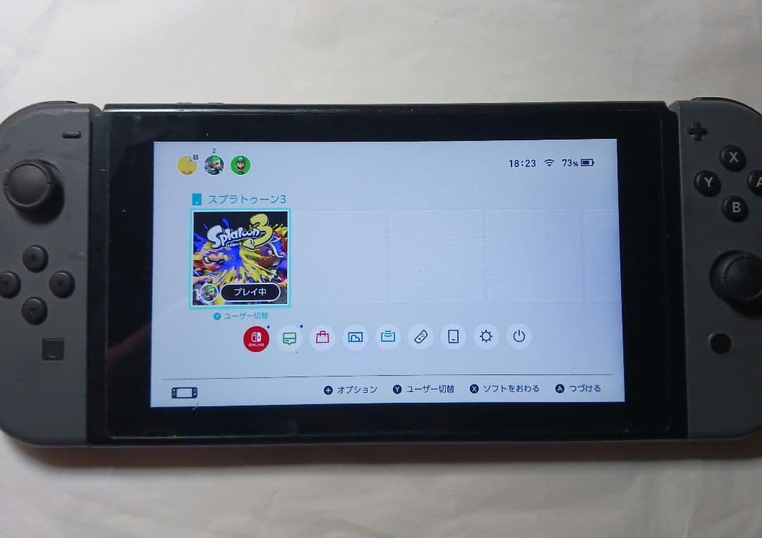Switch 本体 (スプラ3不可)