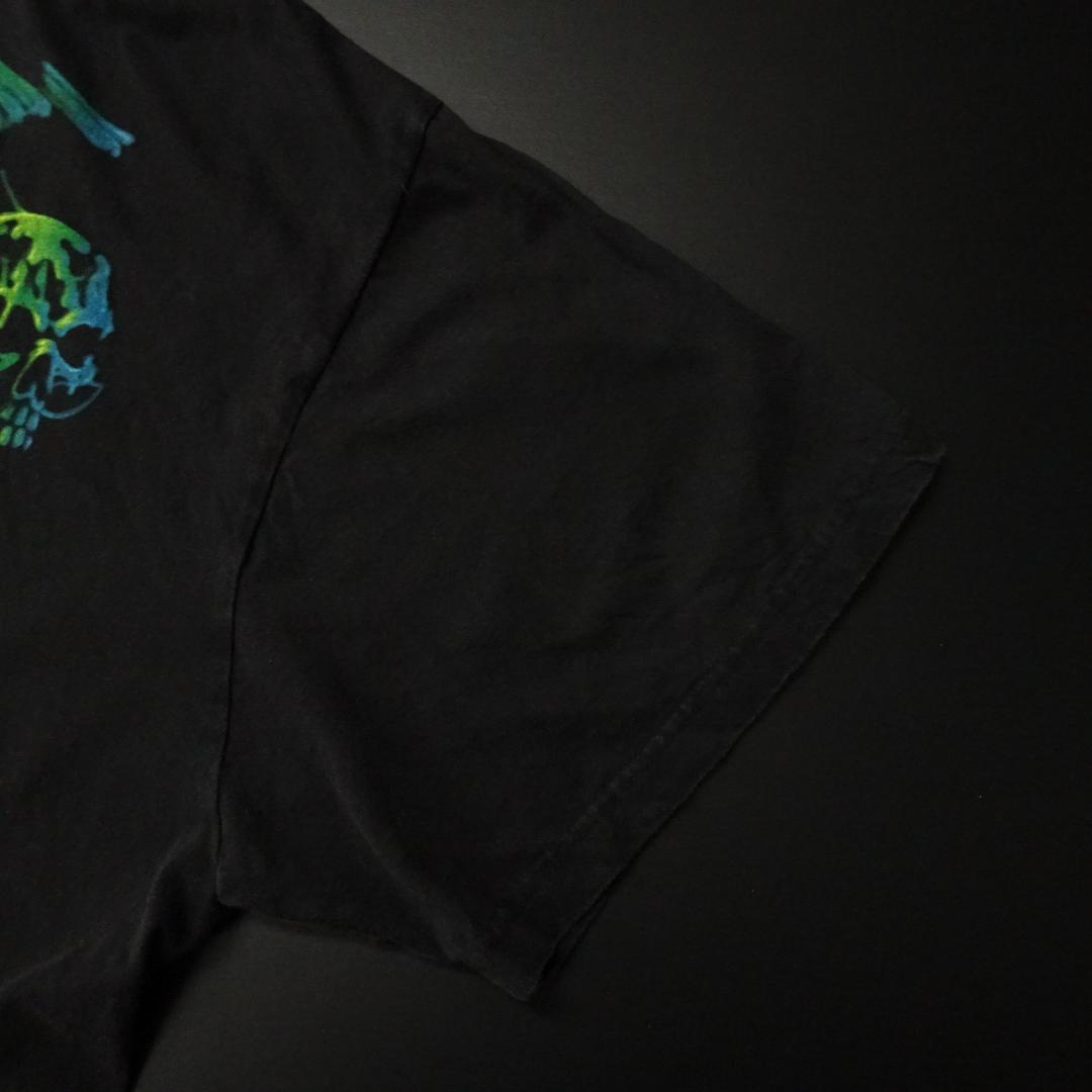 00s LIQUID BLUE リキッドブルー 半袖Tシャツ スカル 2009年
