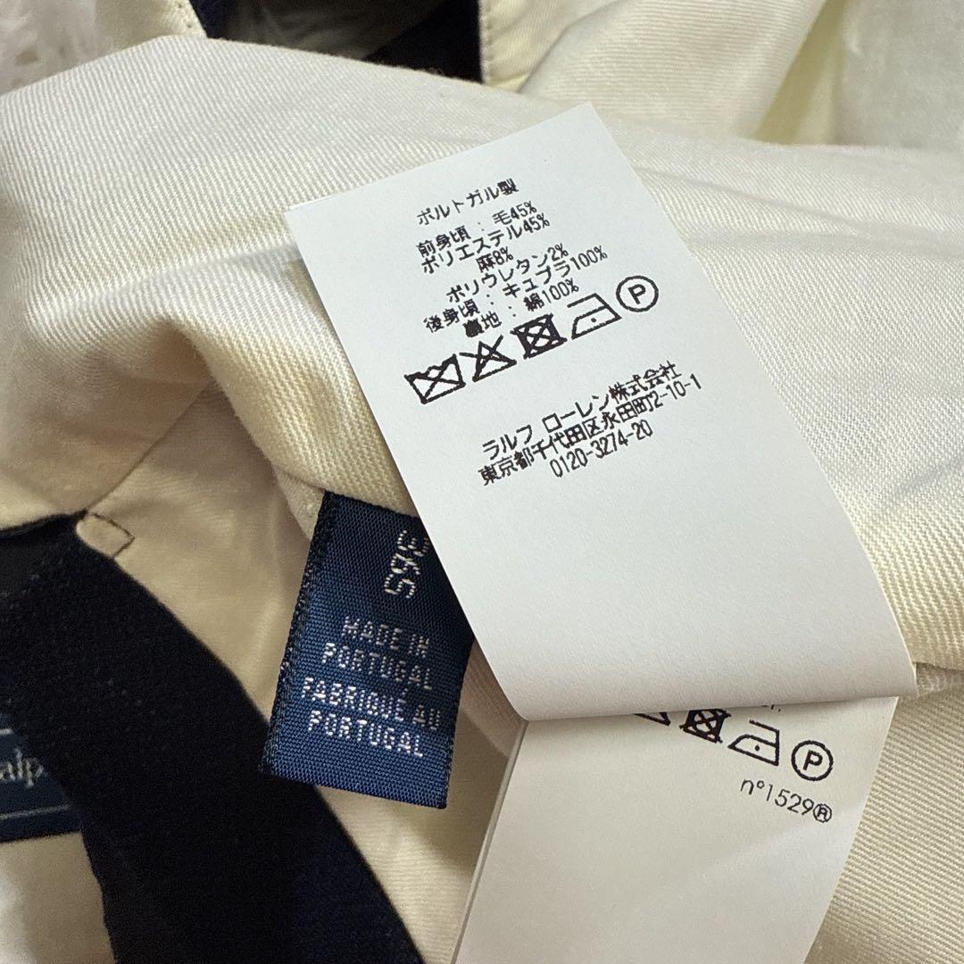 【未使用】Polo by Ralph Lauren ベスト ジレ リネンネイビー