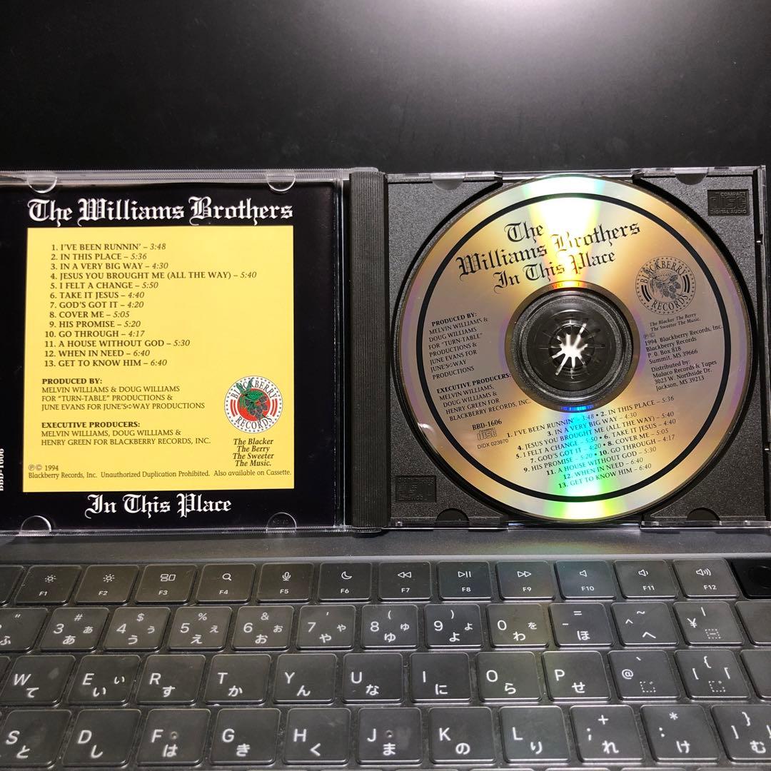 The Sensational Williams Brothers CD 廃盤
