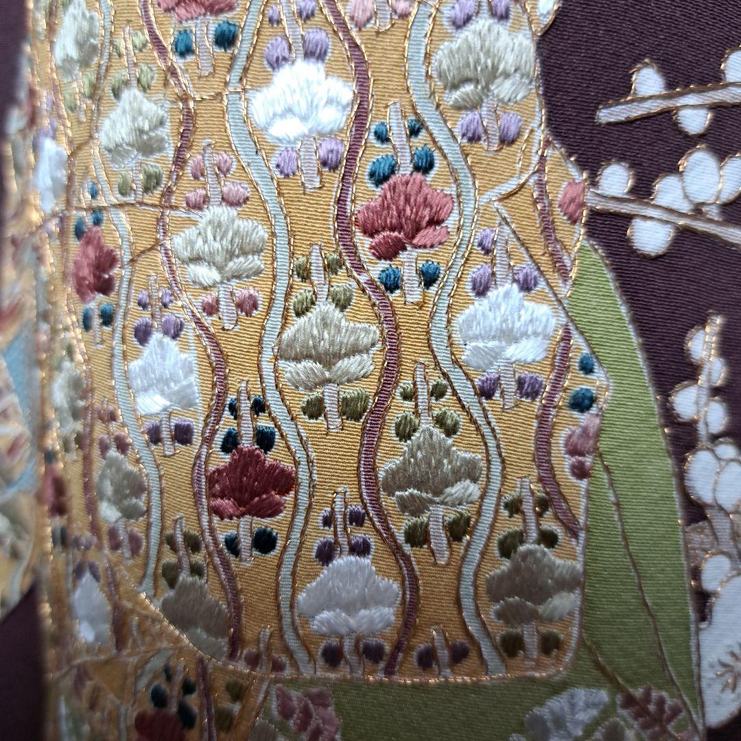 ☆LIFE☆STAGE☆さま専用着物リメイク 総刺繍 ワンピース 留袖ワンピース