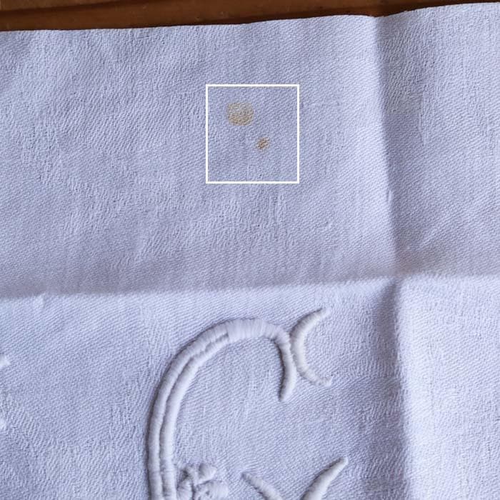【5】たくさん 19枚！フランス アンティーク 手刺繍 イニシャル 端切れ