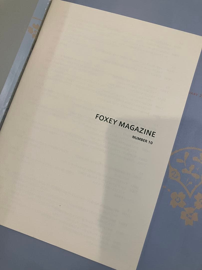 FOXEY MAGAZIN フォクシー　マガジン　11冊おまとめセット