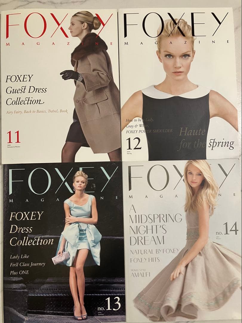 FOXEY MAGAZIN フォクシー　マガジン　11冊おまとめセット