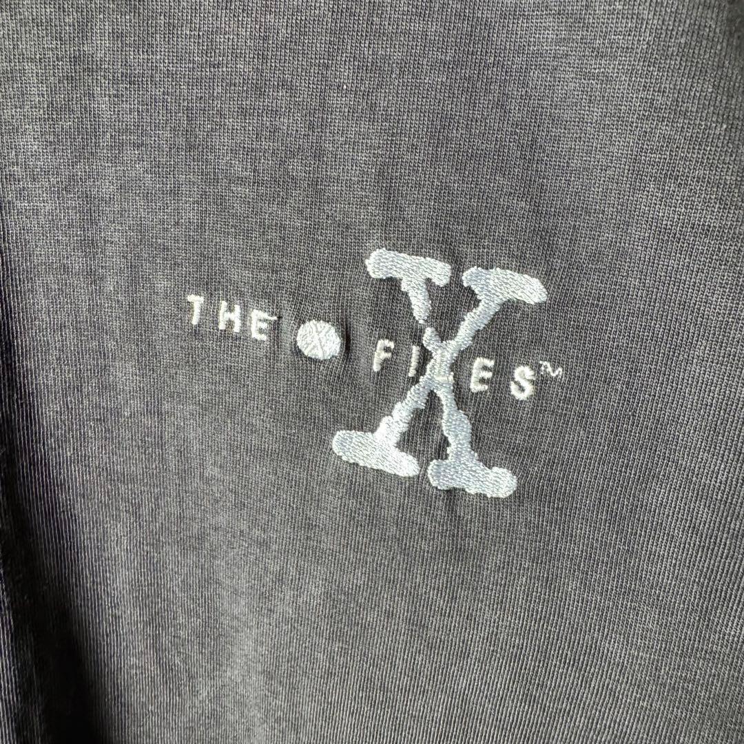 激レア‼️90s The X Files ワンポイント 刺繍 movie 映画