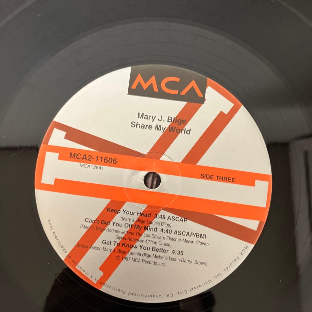 Mary J Blige Share My World レコード