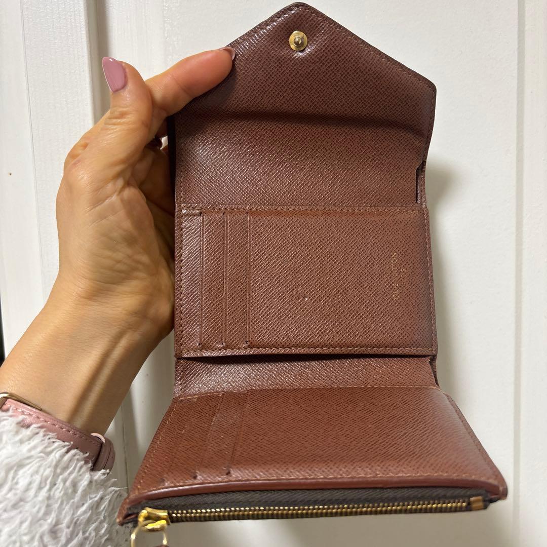 LOUIS VUITTON モノグラム 三つ折りミニ財布