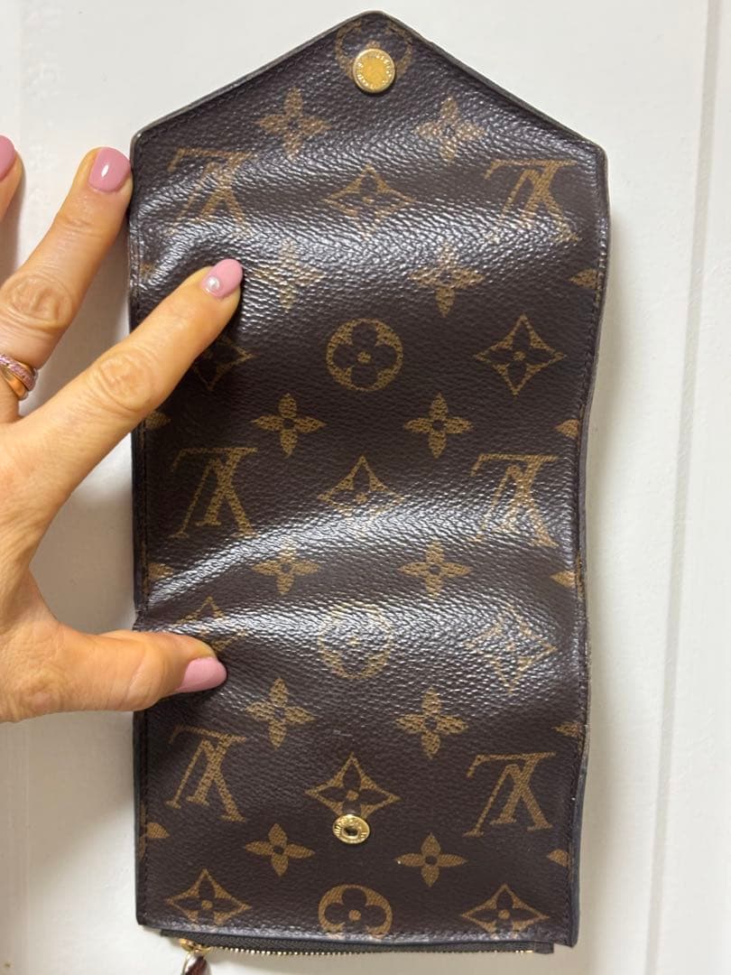 LOUIS VUITTON モノグラム 三つ折りミニ財布