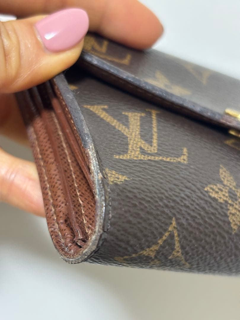 LOUIS VUITTON モノグラム 三つ折りミニ財布