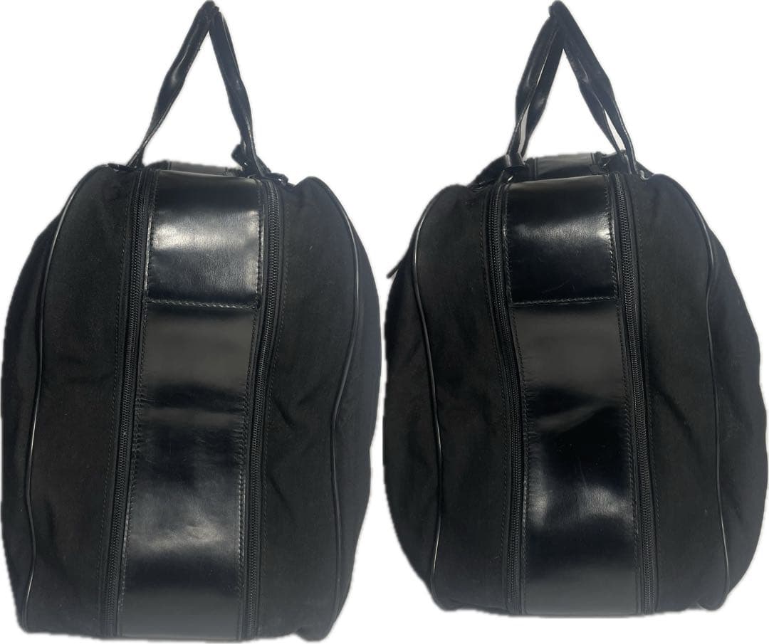 GUCCI グッチ ボストンバッグ 二層 キャンバス×レザー ユニセックス