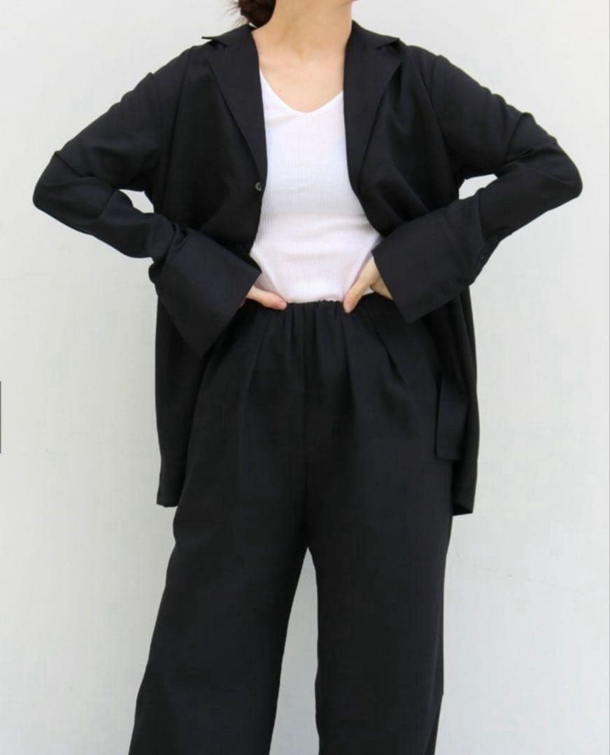 ジャケット・アウター aere twill tailor collar shirt jacket