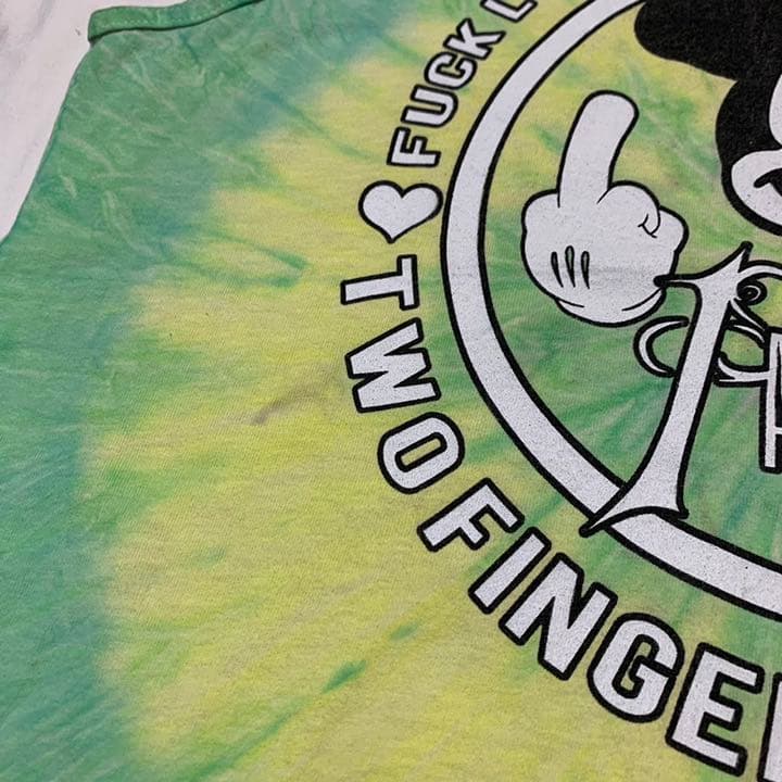 vintage mickey fuck love design Tシャツ