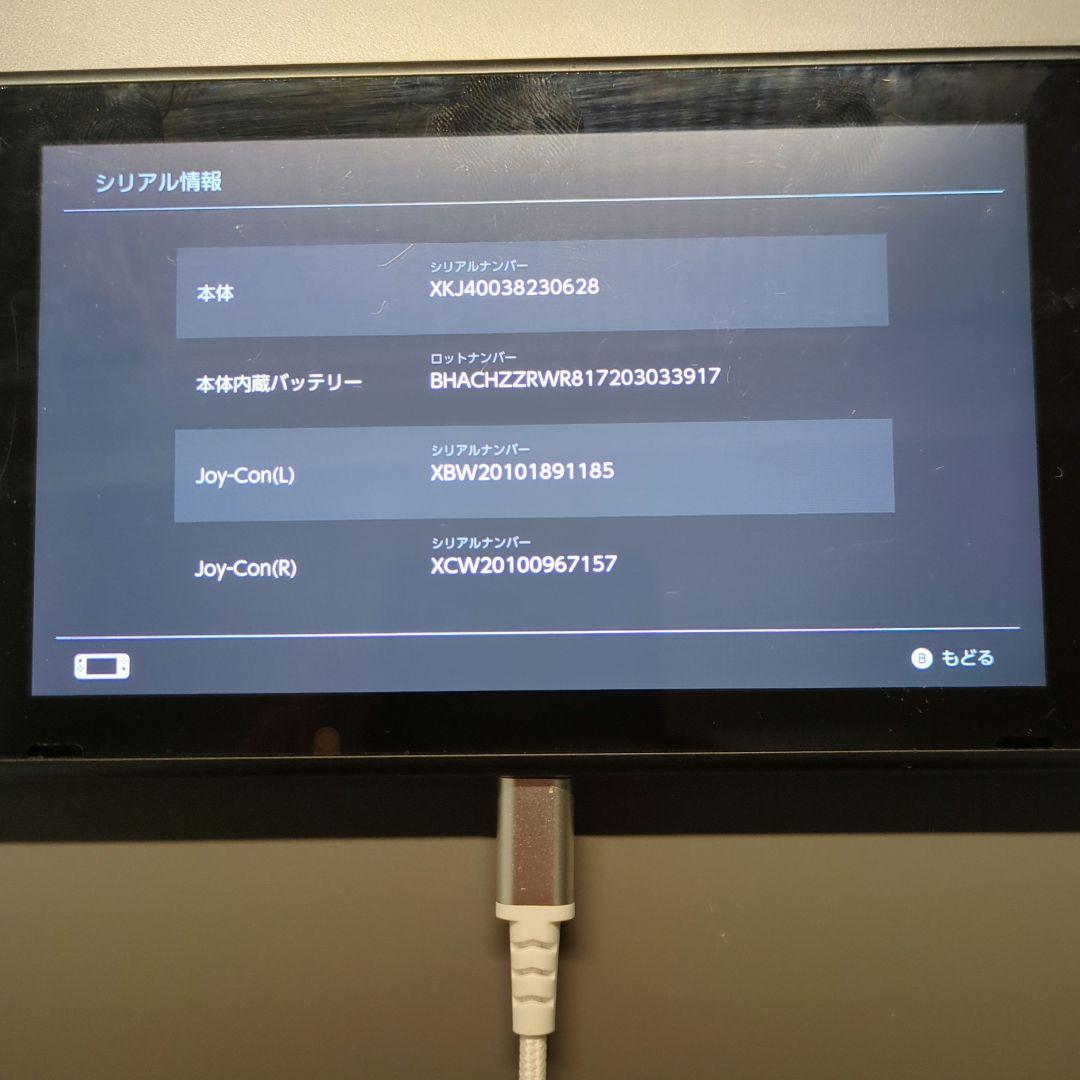 Nintendo Switch 本体 /美品/付属品付き