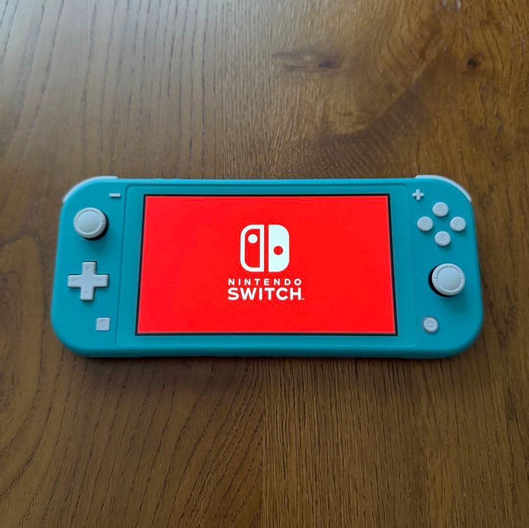 Nintendo Switch Lite ターコイズ 本体 ケース付き