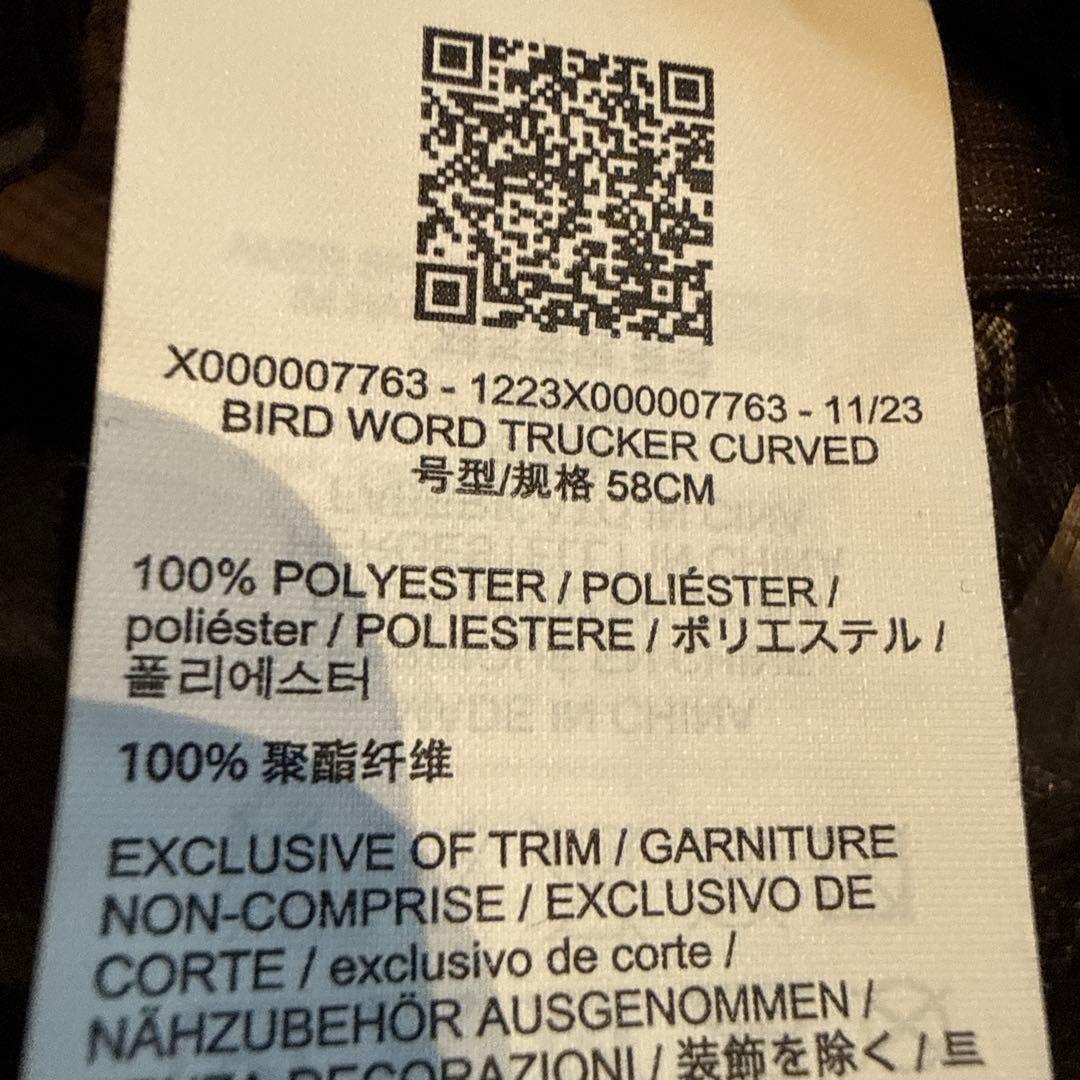 ARC'TERYX トラッカーキャップ フリーサイズ