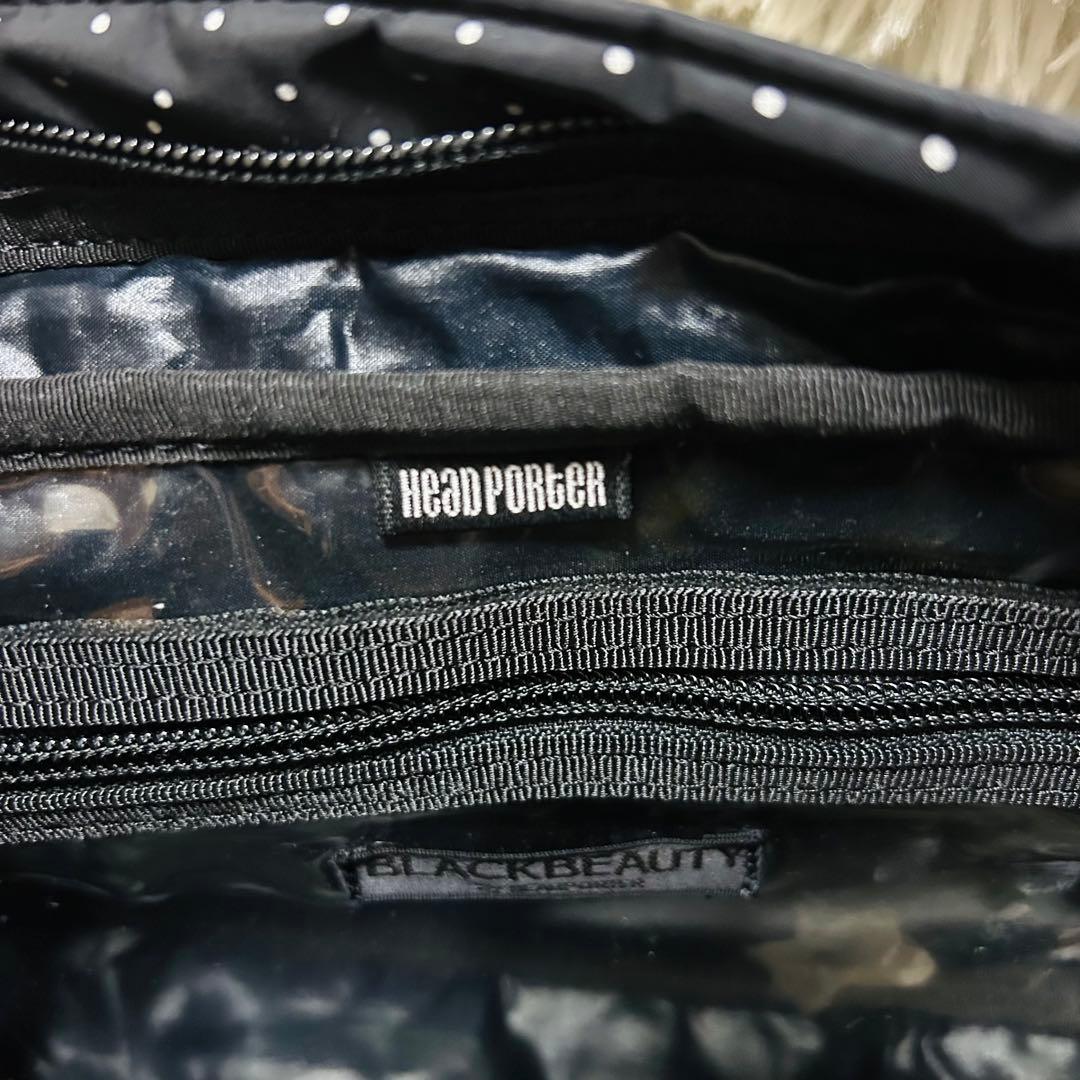 【廃盤品・極美品】HEAD PORTER ボストンバッグ BLACKBEAUTY